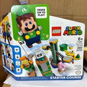 LEGO Set #71387 Super Mario Starter Course “Adventures with Luigi” Complete